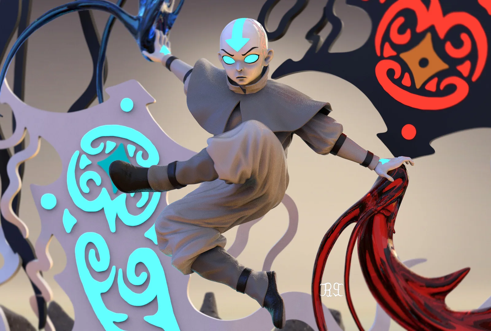 3D Sculpting & Character Design example 1