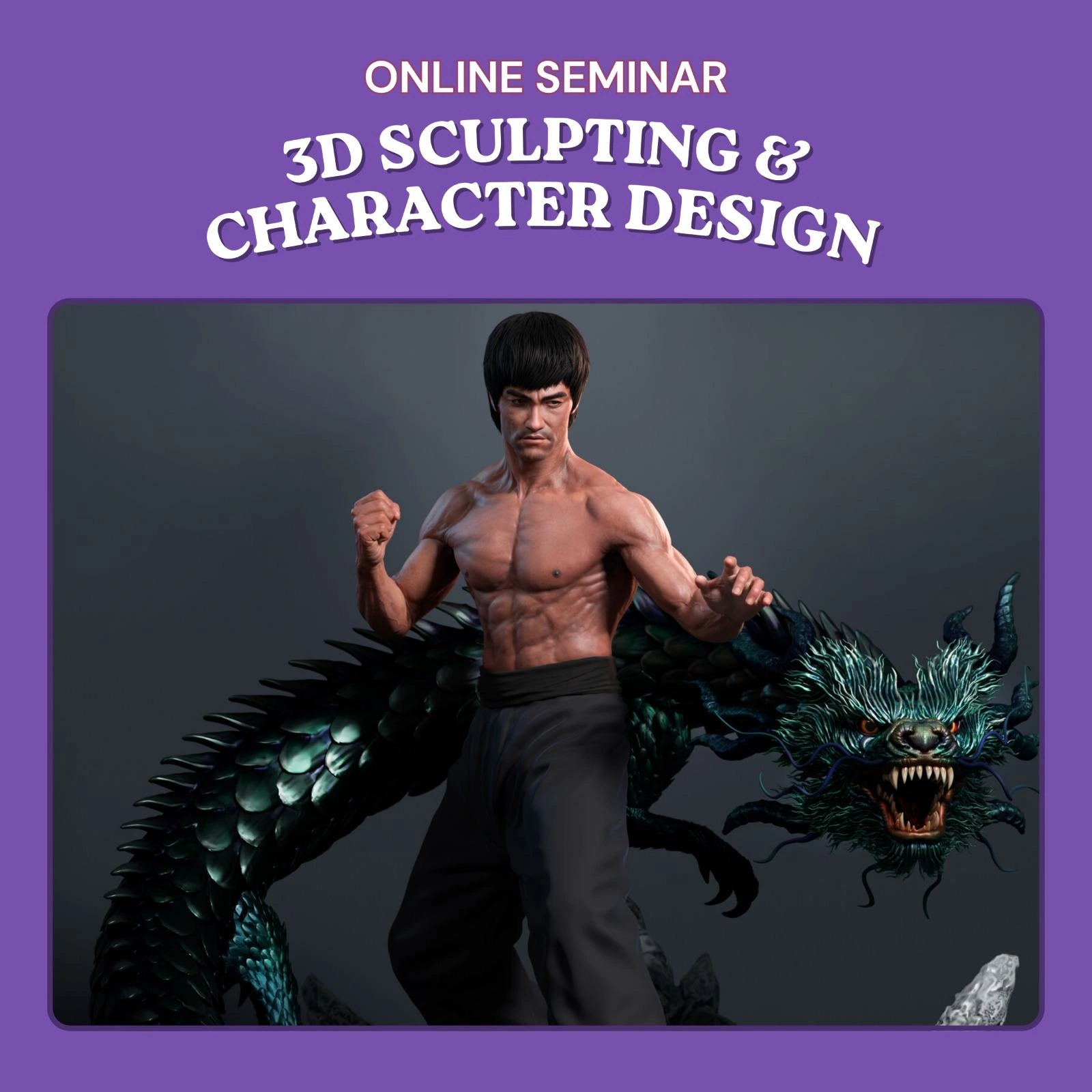 Online seminar: 3D Sculpting & Character Design